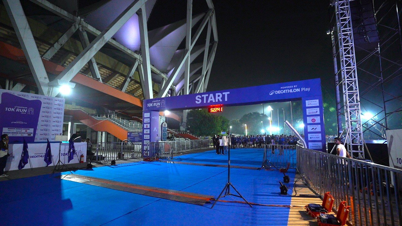 Decathlon 10K Run Start Gate