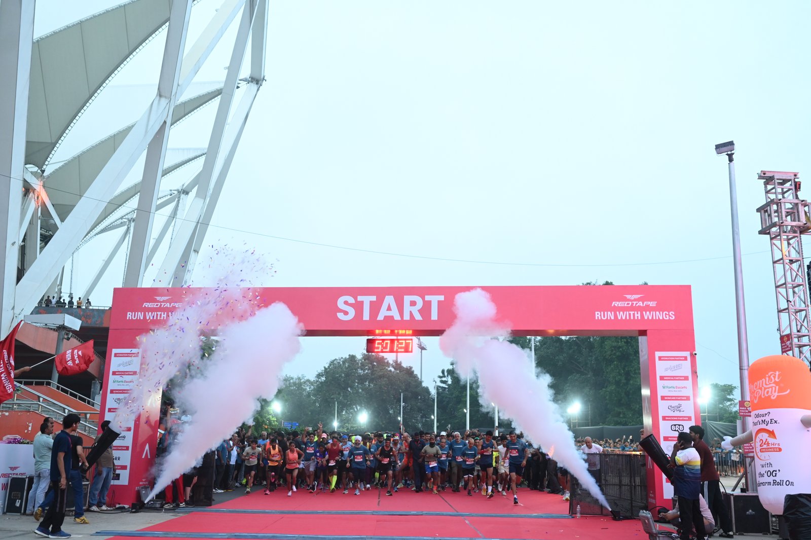 Redtape Run with Wings Delhi