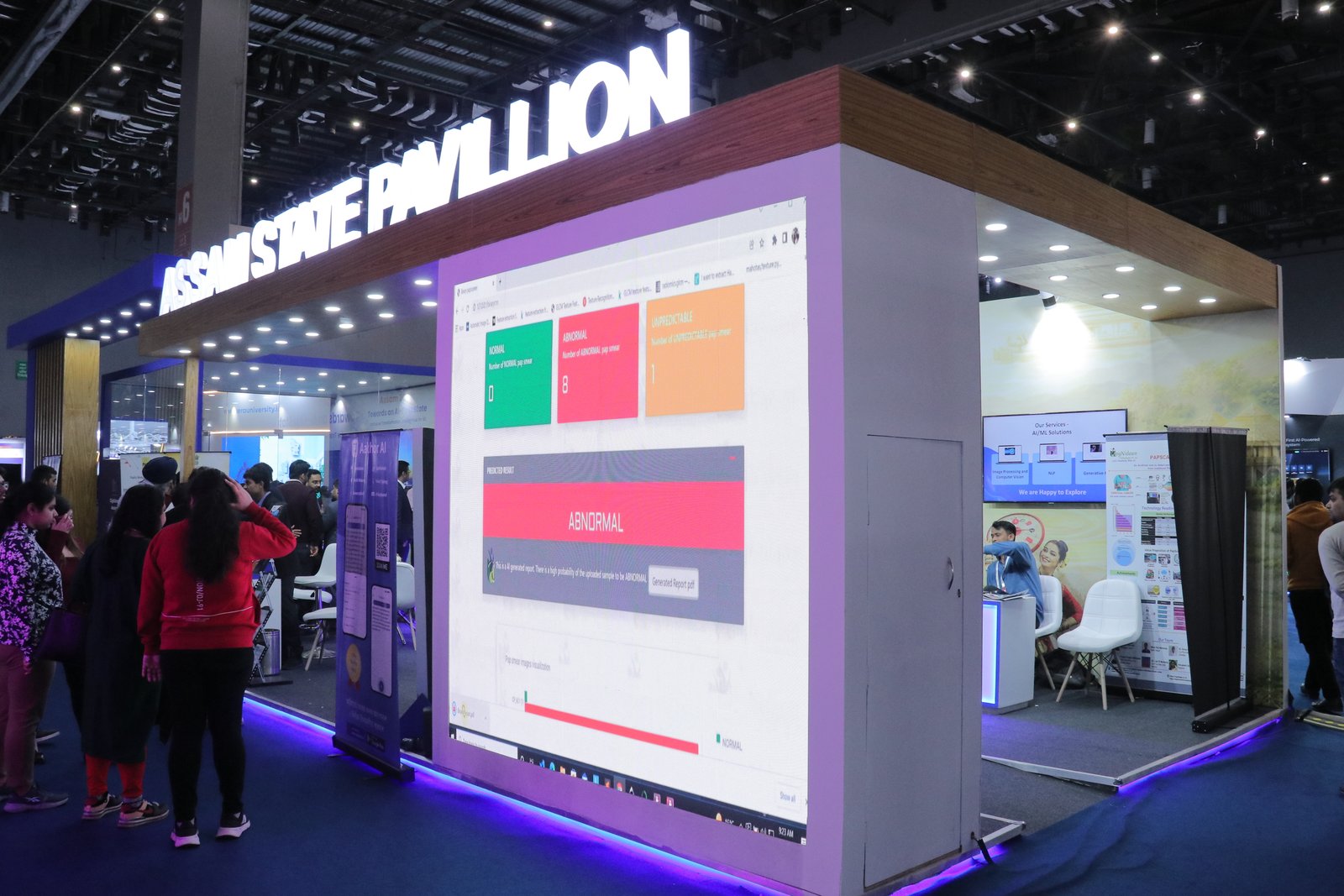 AI Summit Assam State Exhibition stall